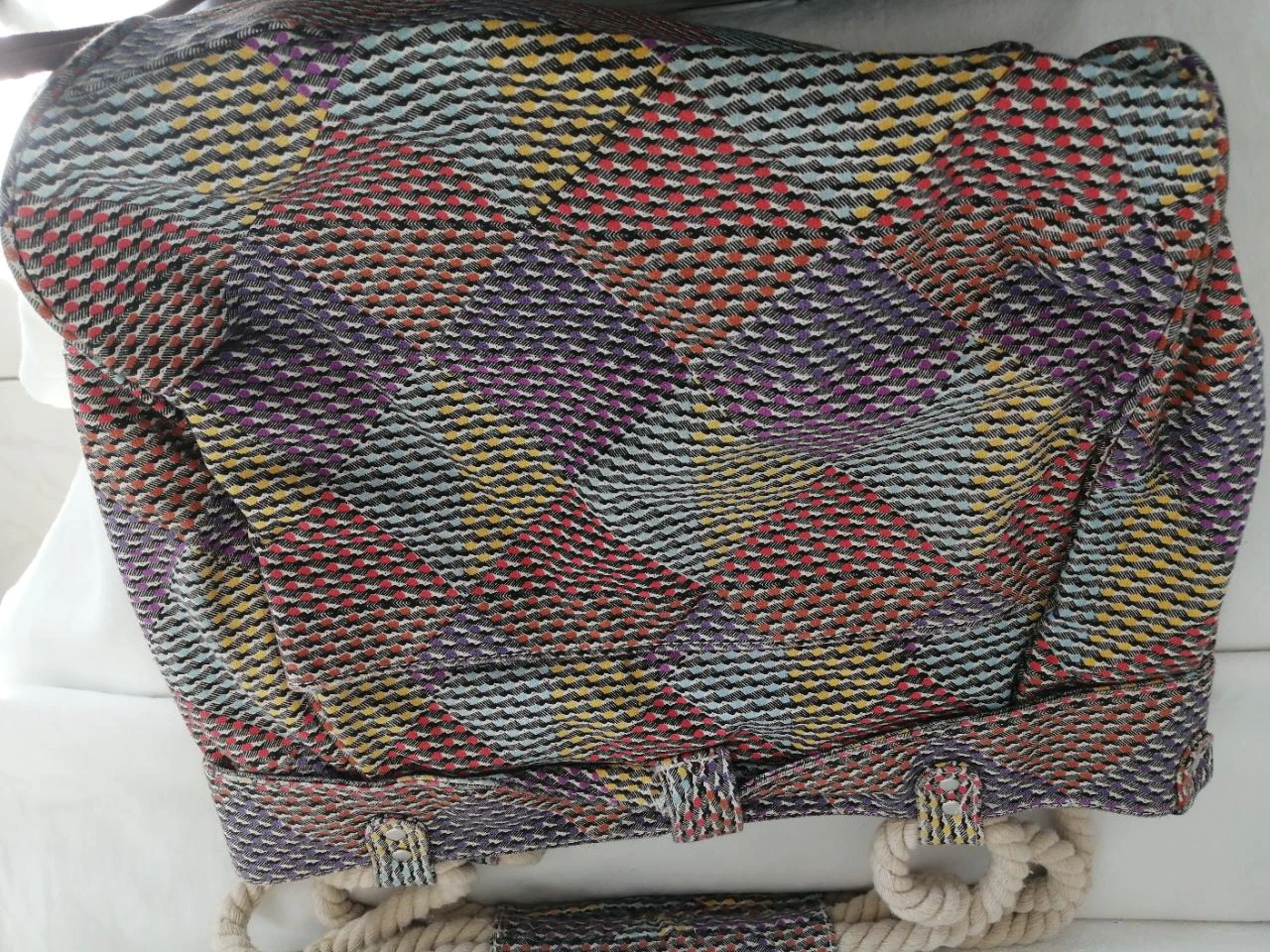 Bolso de lona multicolor – photo 4